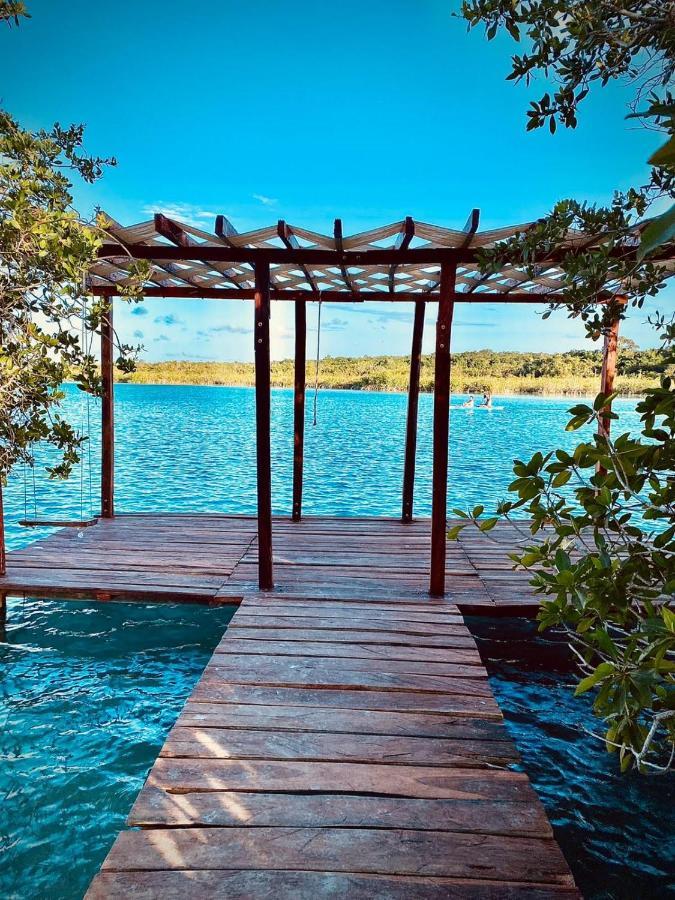 Xul-Ha Hotel Y Beach Club Casa Mia Xulha -Bacalar מראה חיצוני תמונה